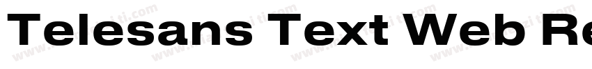 Telesans Text Web Regular字体转换